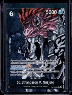 One Piece TCG Carrying On His Will St. Ethanbaron V. Nusjuro Alt Art R #OP13-080 - Image 1