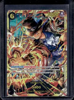 One Piece TCG Carrying On His Will Sabo Secret Rare #OP13-120 - Image 1
