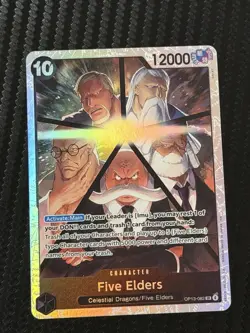 Five Elders NM OP13-082 SR Carrying On His Will Foil Celestial Dragon One Piece - Image 1