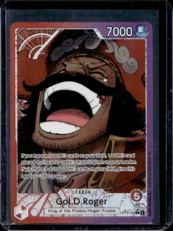 One Piece TCG Carrying On His Will Gol.D.Roger Alternate Art Leader #OP13-003 - Image 1