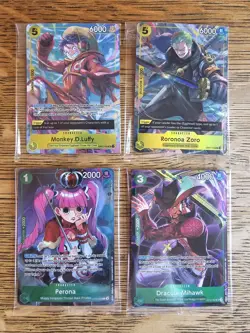 One Piece TCG | Illustration Boxes Vol. 3 & Vol. 4 Promos SET *SEALED* - Image 1