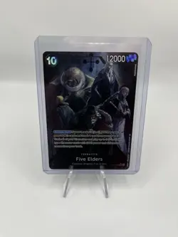 One Piece TCG English OP13-082 Five Elders Alt Art Parallel - Image 1