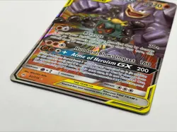 Pokemon Card - Marshadow & Machamp GX Tag Team - 82/214 - 2019 - LP! - Image 5