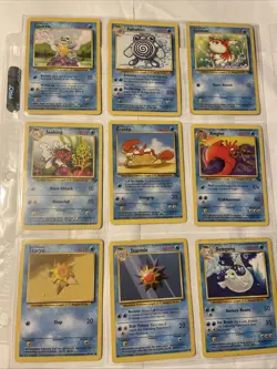 Pokemon Old Card Lot Of 9 Cards VintageU You Get All In Pictures Idk If RareU 5 - Image 1