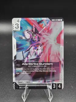 Aile Strike Gundam Participant Foil GD03-072 R - Gundam TCG Card Game - Image 1
