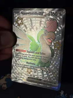 Pokemon Cards Squawkabilly ex 223/091 Shiny Secret Rare Paldean Fates - (NM) - Image 2