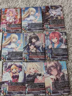 Nexton 4.0 SR Lot Of 21 Foil Cards Lycee Overture Case Fresh Scarlet Wistaria x4 - Image 5