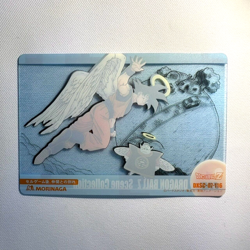 R344 Angel Goku 116 Japanese Dragon Ball x Morinaga Clear Wafer Card - Image 2