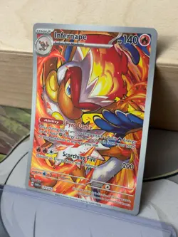 MINT ~ Infernape Illustration Rare Twilight Masquerade 173/167 Pokemon TCG Card - Image 2