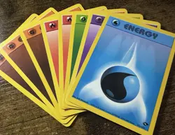 2000 Gym Challenge Energy Lot Of 8 Cards! Pokemon TCG, WotC, Vintage, LP/MP! - Image 1