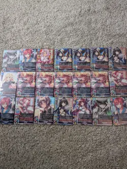 Nexton 4.0 SR Lot Of 21 Foil Cards Lycee Overture Case Fresh Yanagi Kanon x5 - Image 1