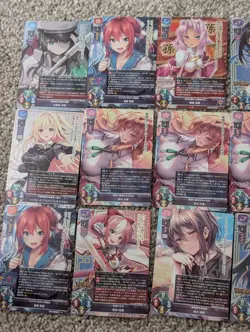 Nexton 4.0 SR Lot Of 21 Foil Cards Lycee Overture Case Fresh Yanagi Kanon x5 - Image 3