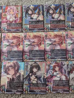 Nexton 4.0 SR Lot Of 21 Foil Cards Lycee Overture Case Fresh Yanagi Kanon x5 - Image 4
