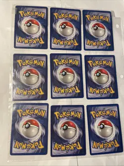 Pokemon Old Card Lot Of 9 Cards VintageU You Get All In Pictures Idk If RareU 3 - Image 2