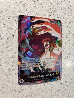 Eustass"Captain"Kid Leader Alt Art One Piece OP10-099 TCG English Card - Image 2