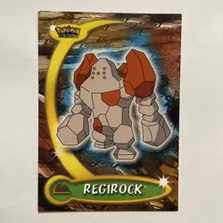 Regirock Pokemon Advanced Challenge Topps TCG Card 2004 #56 - Image 1