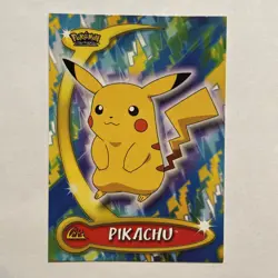 Pikachu Pokemon Advanced Challenge Topps TCG Card 2004 #53 - Image 1