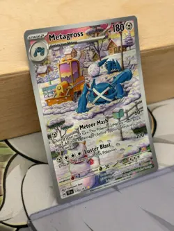 MINT ~ Metagross Illustration Rare Temporal Forces 178/162 Pokemon TCG Card - Image 3