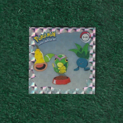 CATERPIE - 1999 ARTBOX POKEMON STICKERS SERIES 1 PRISM CARD # PR39 - NINTENDO - Image 2