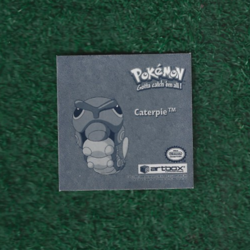CATERPIE - 1999 ARTBOX POKEMON STICKERS SERIES 1 PRISM CARD # PR39 - NINTENDO - Image 3