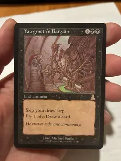 Yawgmoth's Bargain Urza's Destiny Regular NM/M Condition Magic The Gathering - Image 1