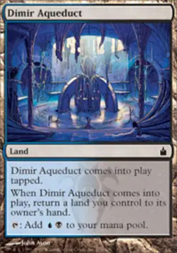 1x Dimir Aqueduct Light Play, English Ravnica: City of Guilds MTG Magic - Image 1