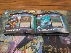WOTC MTG Kaldheim Commander Decks Set of 2 Rudy sealed English new - Image 1