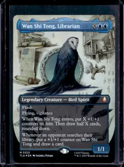 Magic The Gathering MTG Last Airbender Wan Shi Tong, Librarian Borderless #320 - Image 1