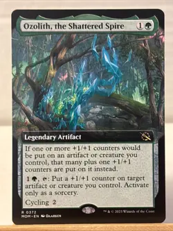 Ozolith, the Shattered Spire (Extended Art) March of the Machine Regular - Image 1