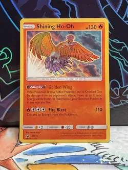 Pokemon Shining Ho-Oh (SM70/251) SM Black Star Promos NM HOLO - Image 1