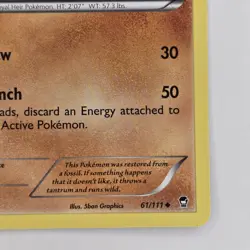 Tyrunt 61/111 Uncommon XY Furious Fists NM Pokemon - Image 5