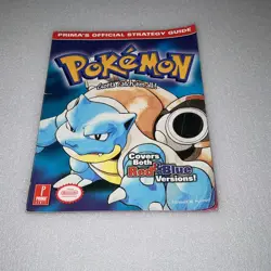 Official GameBoy Strategy Guide for Pokemon Red and Blue Versions good used rare - Image 1