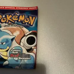 Official GameBoy Strategy Guide for Pokemon Red and Blue Versions good used rare - Image 5