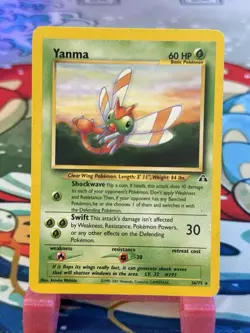 Yanma 36/75 Rare Neo Discovery 2001 Pokemon - Image 1