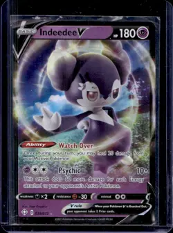 2021 Pokemon SWSH Shining Fates Indeedee V #039/072 - Image 1