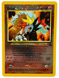 Entei - 34 Black Star Promo 2001 - Reverse Holo - Pokemon TCG - Image 1