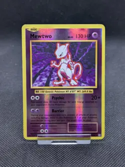 Mewtwo Reverse Holo Evolutions Set Pokemon Card 51/108 LP-NM - Image 1
