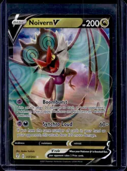 2021 Pokemon SWSH Evolving Skies Noivern V #117/203 - Image 1