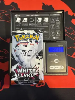 22.73g Heavy - Pokemon TCG S&V - White Flare Booster Pack! Semi GOD U - Image 1