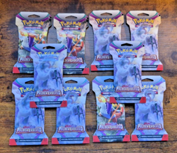 Pokemon Paldea Evolved Sleeved Booster Pack LOT of 10 Sealed Packs 171277 - Image 1