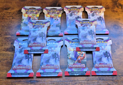 Pokemon Paldea Evolved Sleeved Booster Pack LOT of 10 Sealed Packs 171277 - Image 2