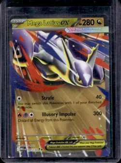 2025 Pokemon Mega Evolution Latias ex Double Rare #100/132 - Image 1