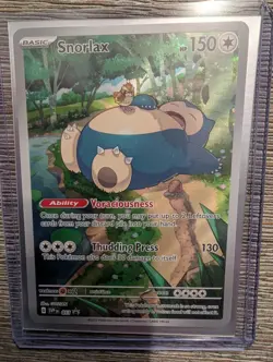 Pokemon TCG Snorlax #051 Scarlet & Violet Promo Holo 150 HP Thudding Press - Image 1