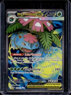 2025 Pokemon Mega Evolution Venusaur ex Ultra Rare #155/132 - Image 1