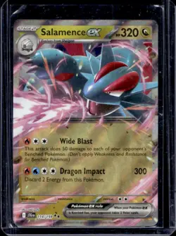 2025 Pokemon Journey Together Salamence ex #114/159 - Image 1