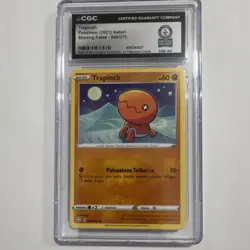 Pokemon Trapinch Shining Fates 040/072 Italian 2021 CGC Guinness World Records - Image 1