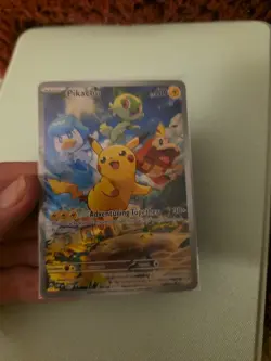 Pokemon TCG Pikachu 027 Promo Holo Black Star Sealed - Image 1