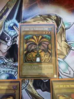 YuGiOh Exodia The Forbidden One Complete Set Original LOB Unlimited Print - Image 2