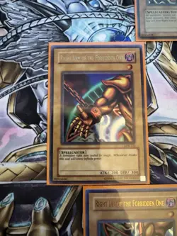 YuGiOh Exodia The Forbidden One Complete Set Original LOB Unlimited Print - Image 3