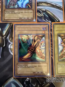 YuGiOh Exodia The Forbidden One Complete Set Original LOB Unlimited Print - Image 4